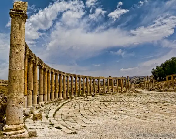 Plaza Olvada, Jerash